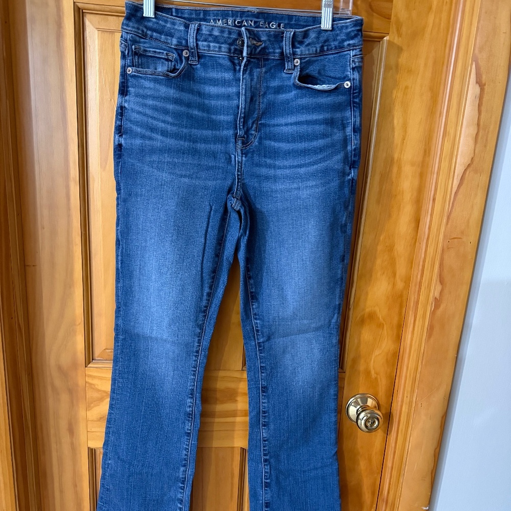American Eagle kick jeans